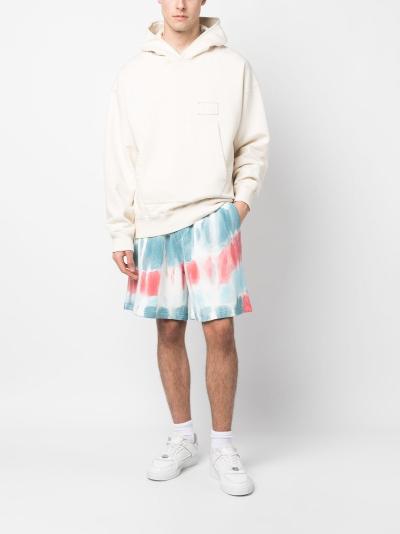 DSQUARED2 distressed-effect cotton shorts outlook