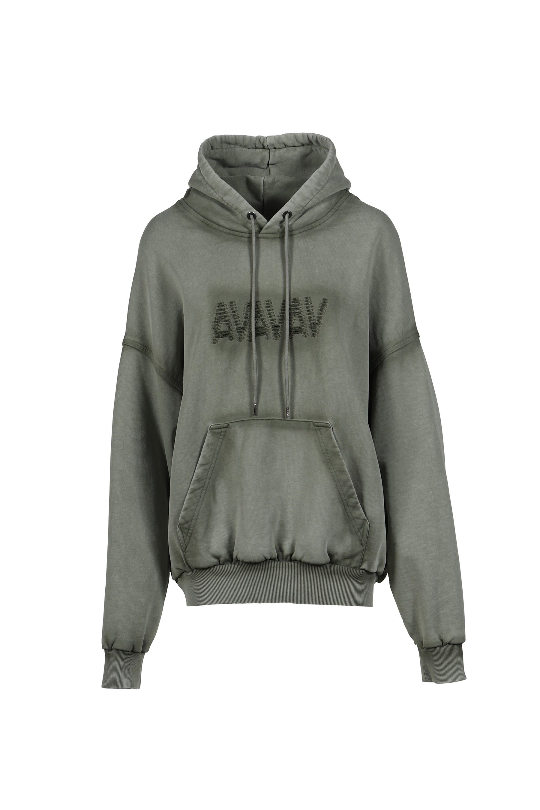 CUT HOODIE / GRN - 5