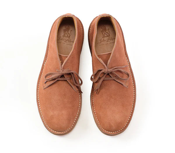 LK-019 Military Desert Boot Japanese Suede Tobacco - 6