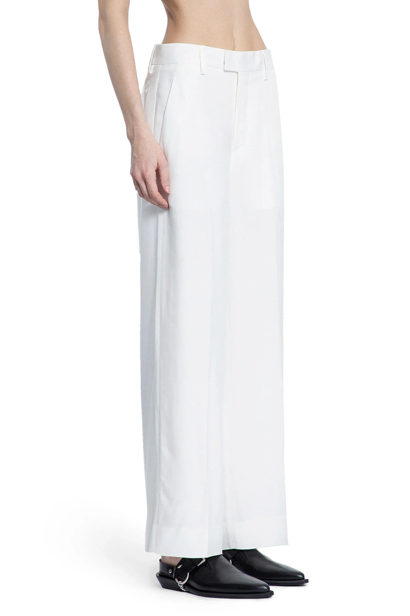 Ann Demeulemeester Elfi-Trousers-In-Viscose-Calico outlook