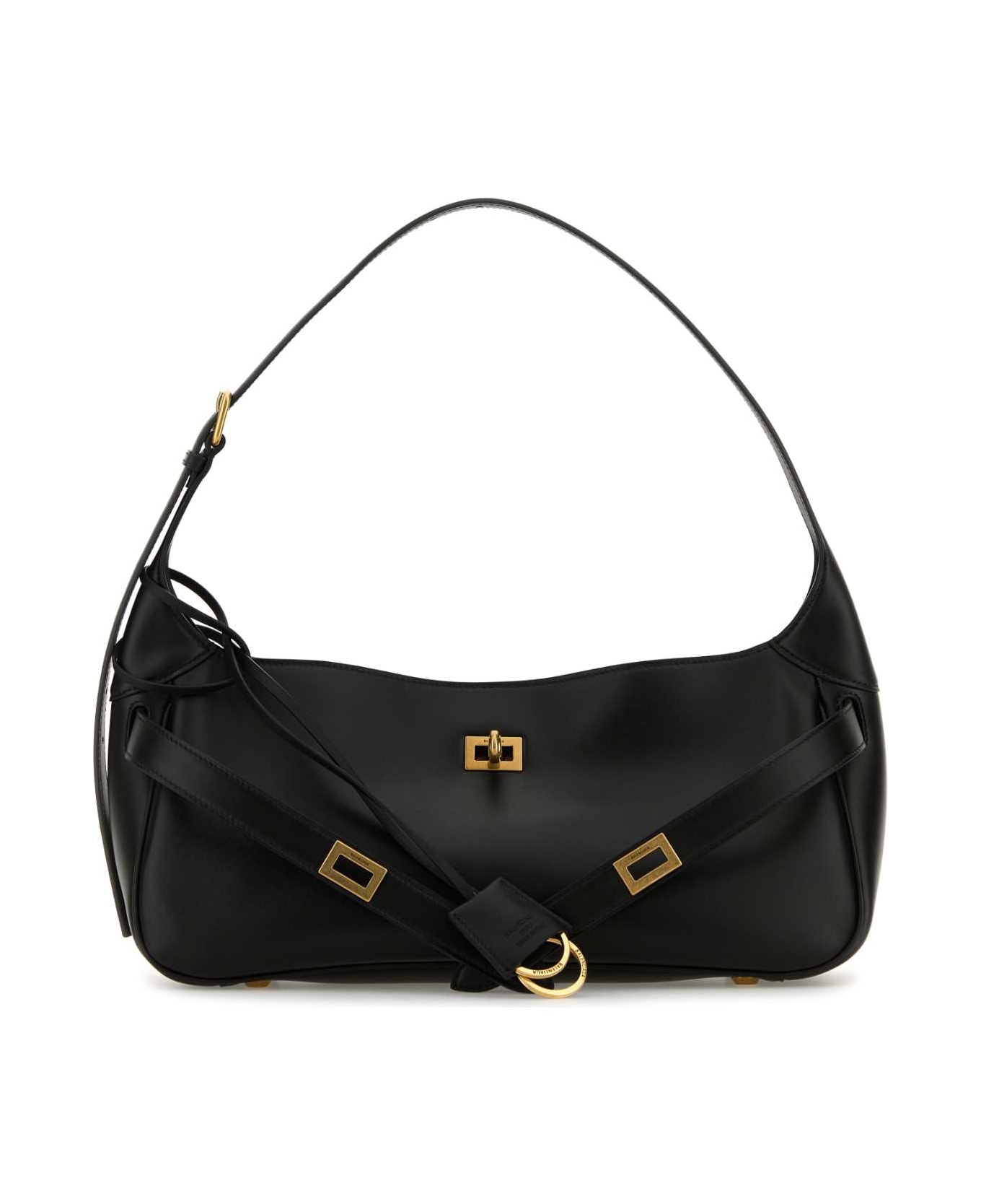 Black Leather Small Bel Air Shoulder Bag - 2