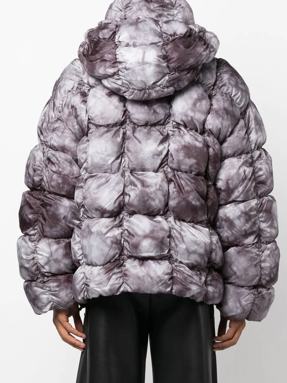 graphic-print padded jacket - 4