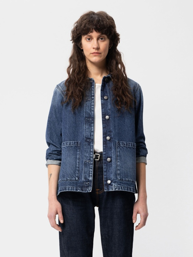 Nina Worker Jacket Denim 3