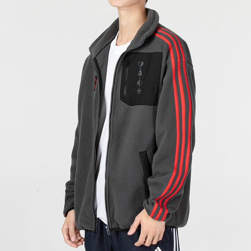 adidas Fcb Ls Flc Jkt HF1343 - 5