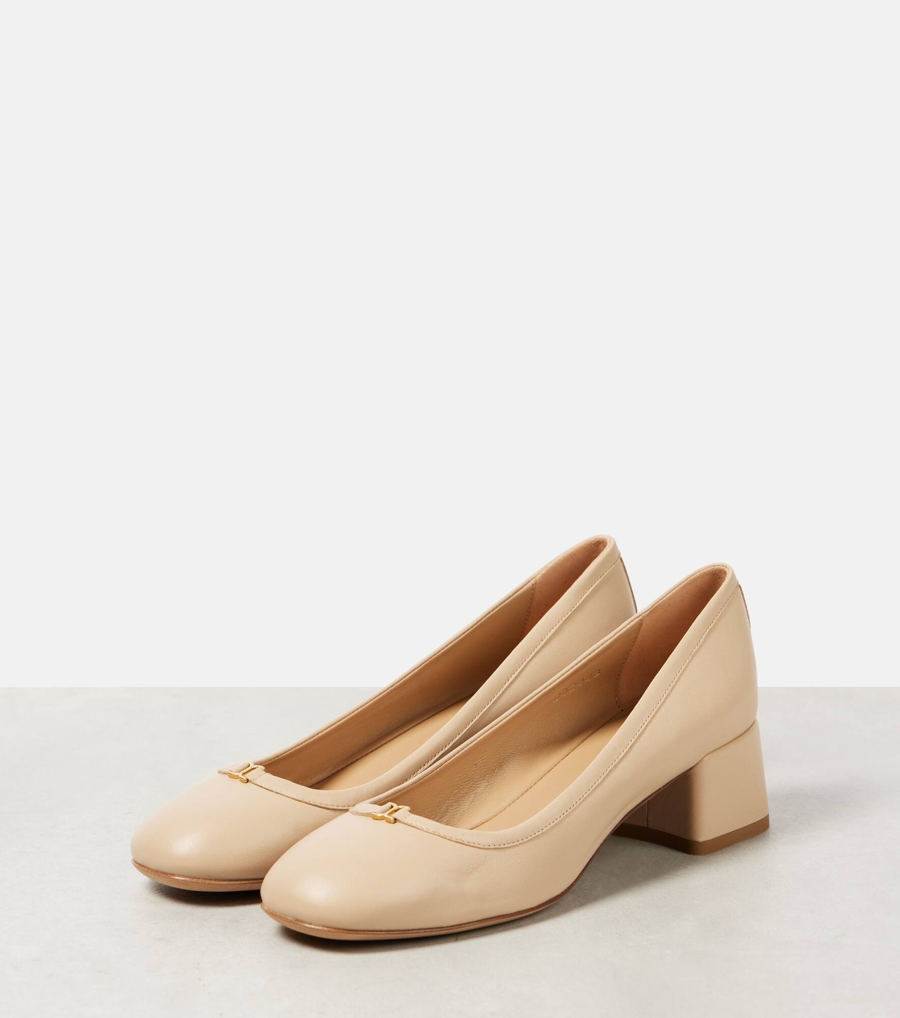 Marcie leather pumps - 4