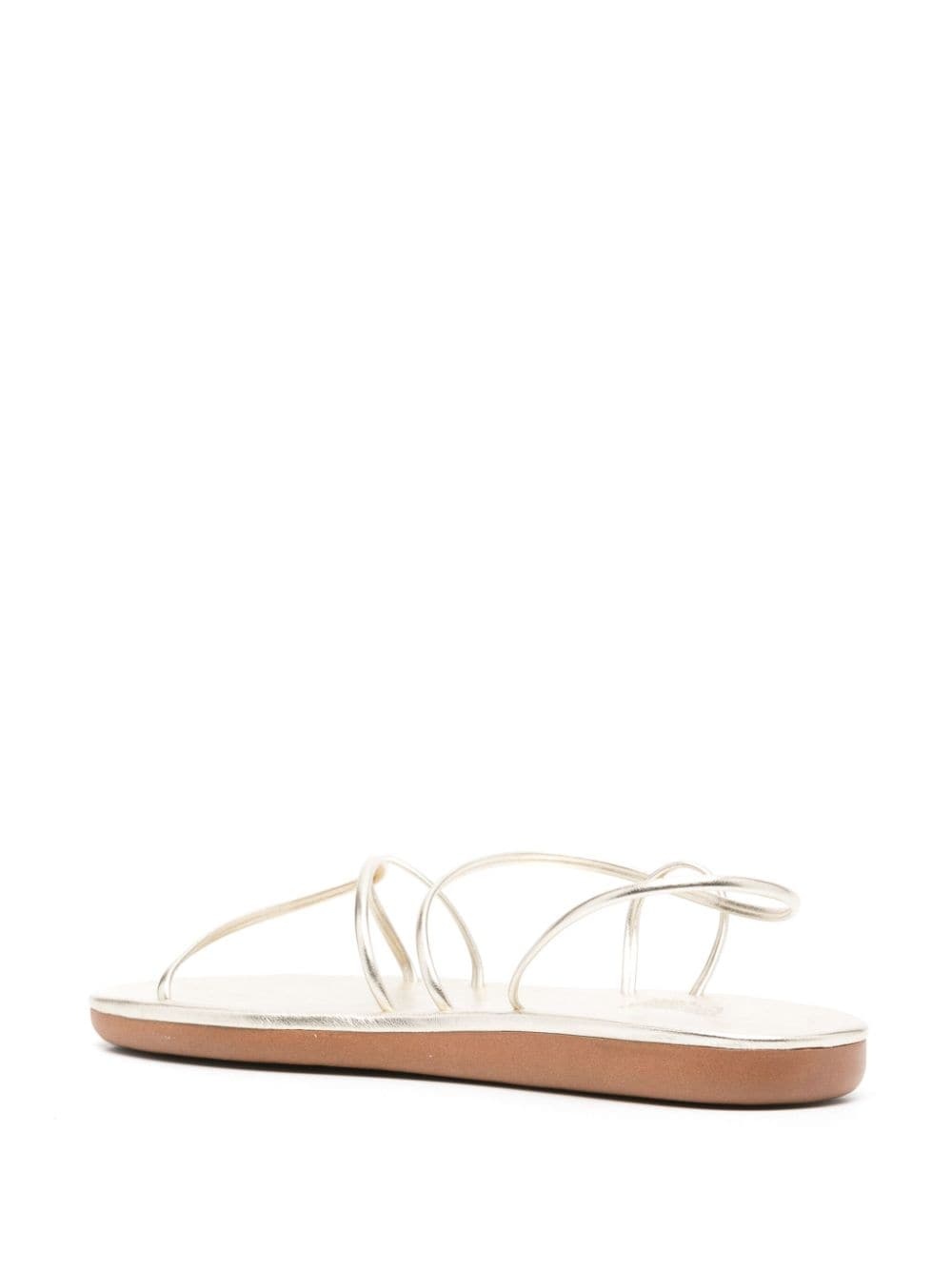 Proorismos metallic-effect sandals - 3