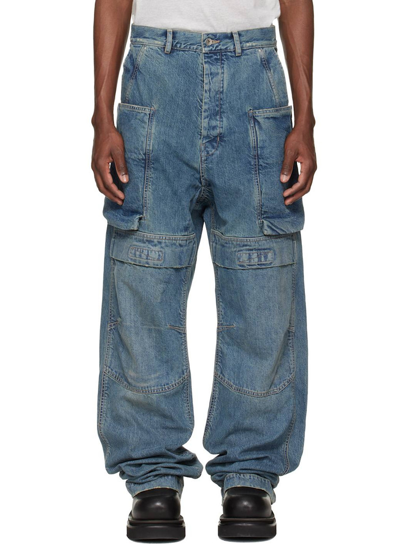 Blue Temple Stefan Denim Cargo Pants 1
