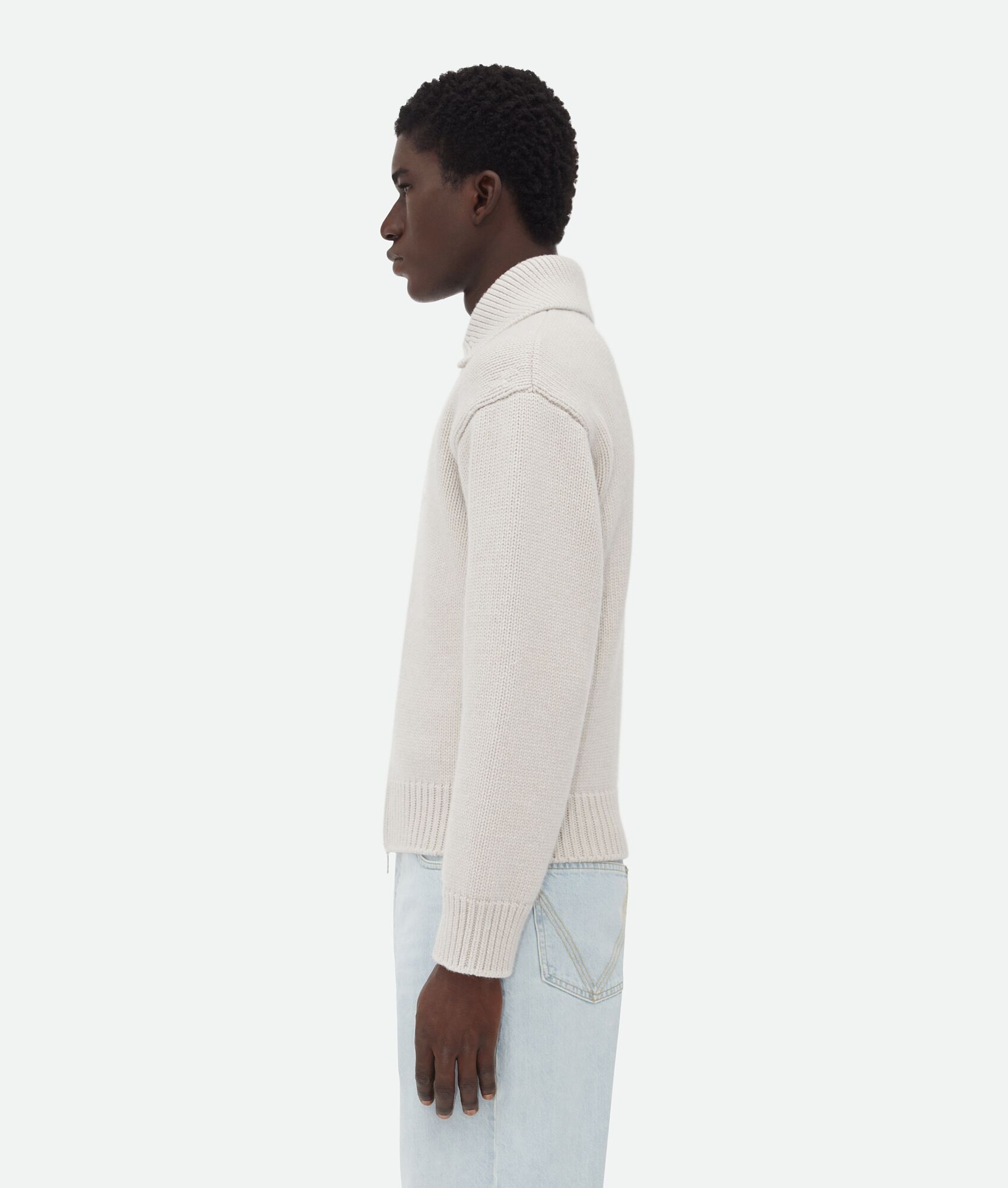 Compact Wool Cardigan - 2