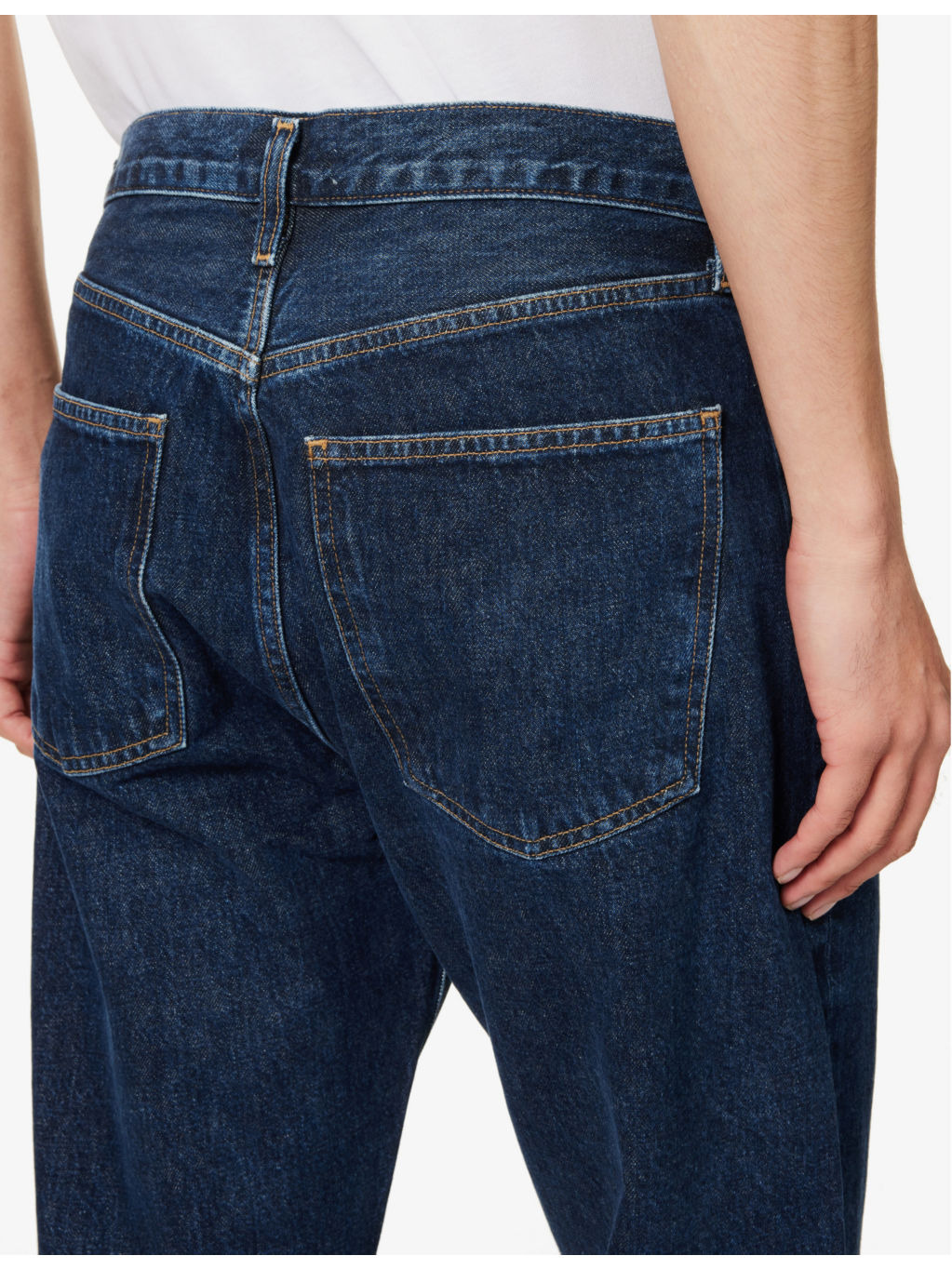 90's straight-leg loose-fit recycled-denim jeans - 5