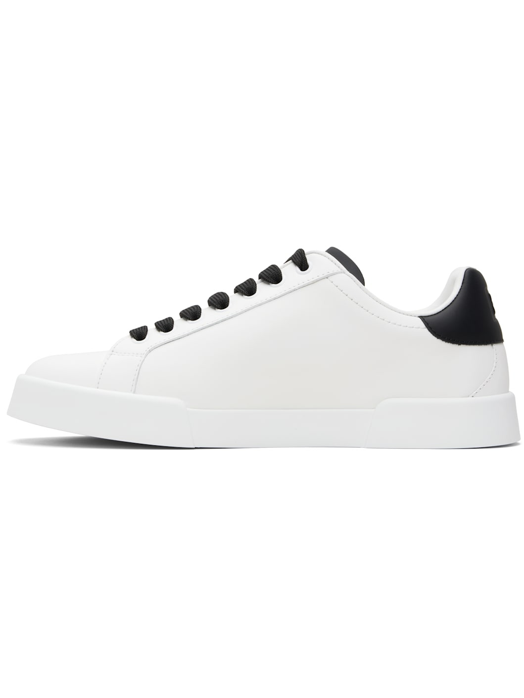 White Calfskin Portofino Sneakers - 3