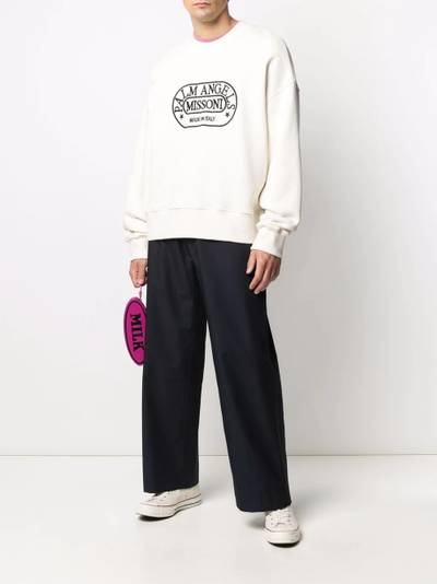 Palm Angels x Missoni Heritage-logo sweatshirt outlook