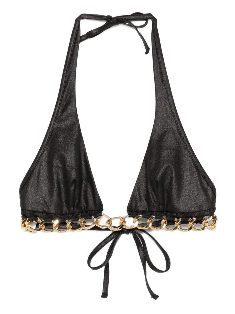 chain-embellished bikini top 1