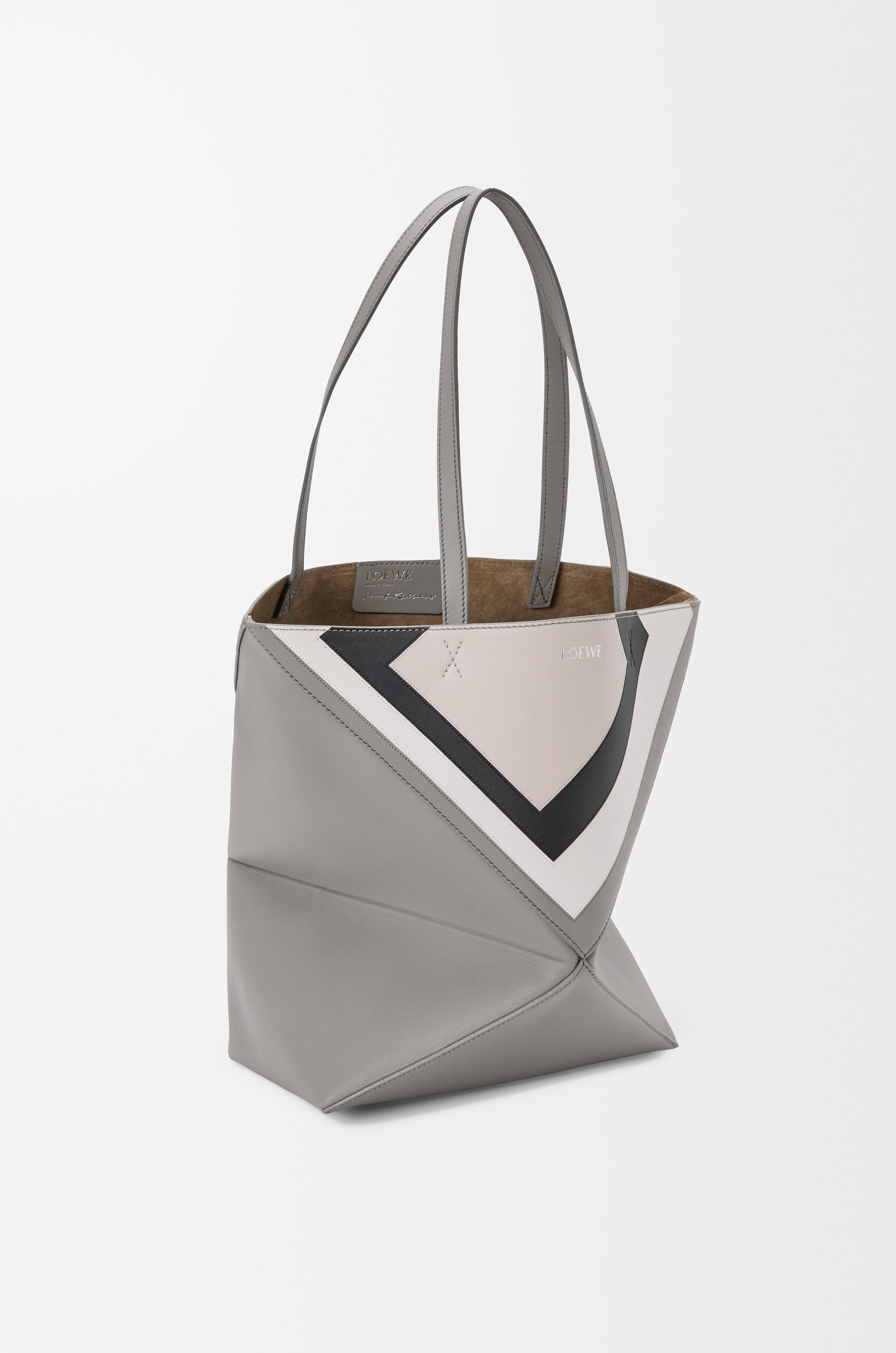 Medium Puzzle Fold tote in nappa calfskin - 4