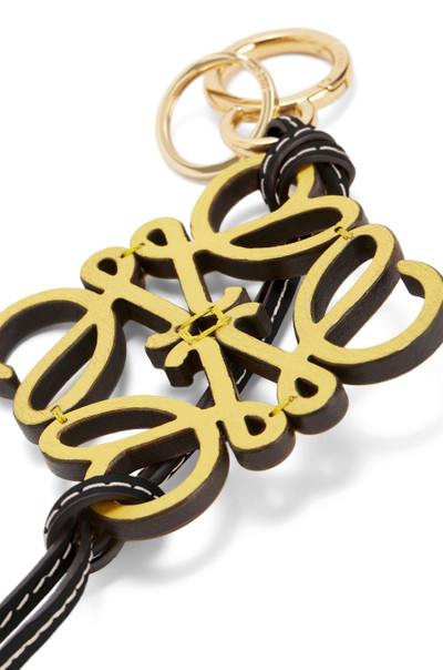 Loewe Anagram charm in calfskin outlook