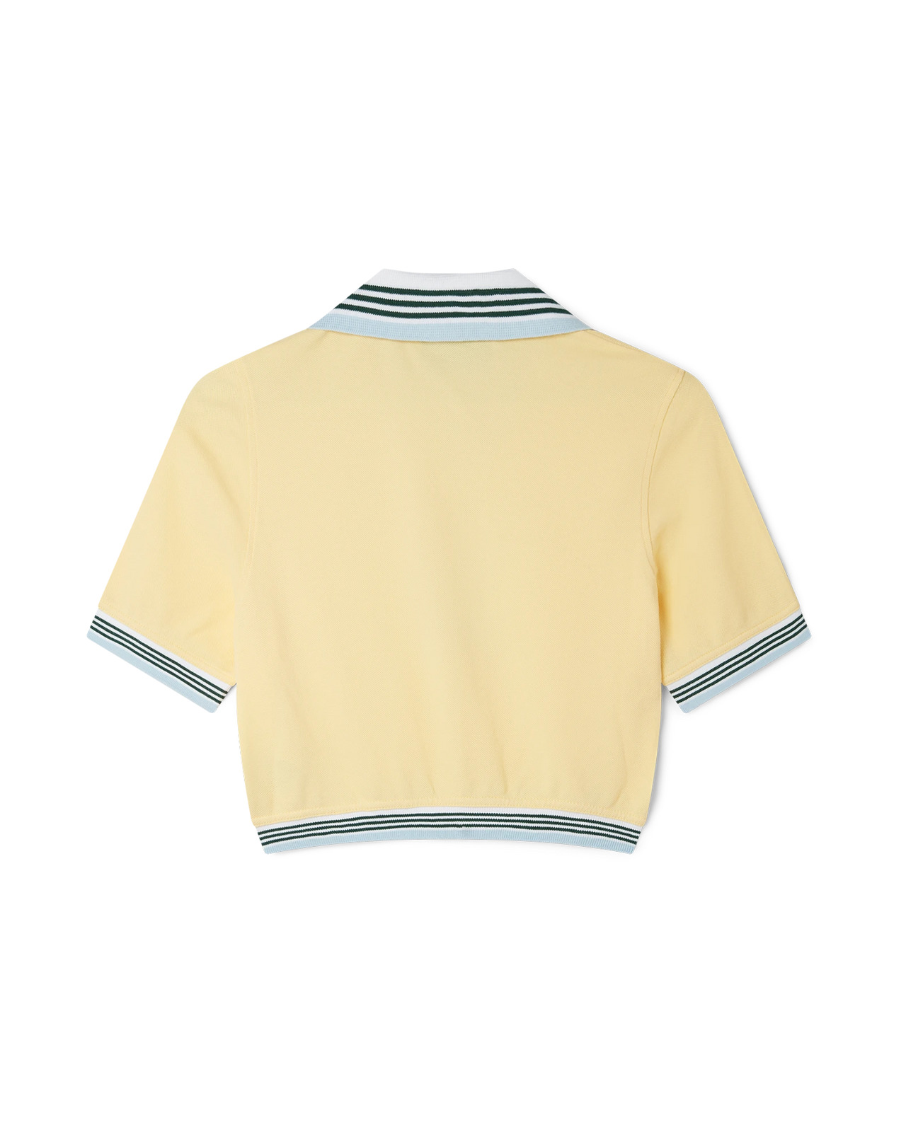 Cropped Pique Polo | Casablanca Paris - 2