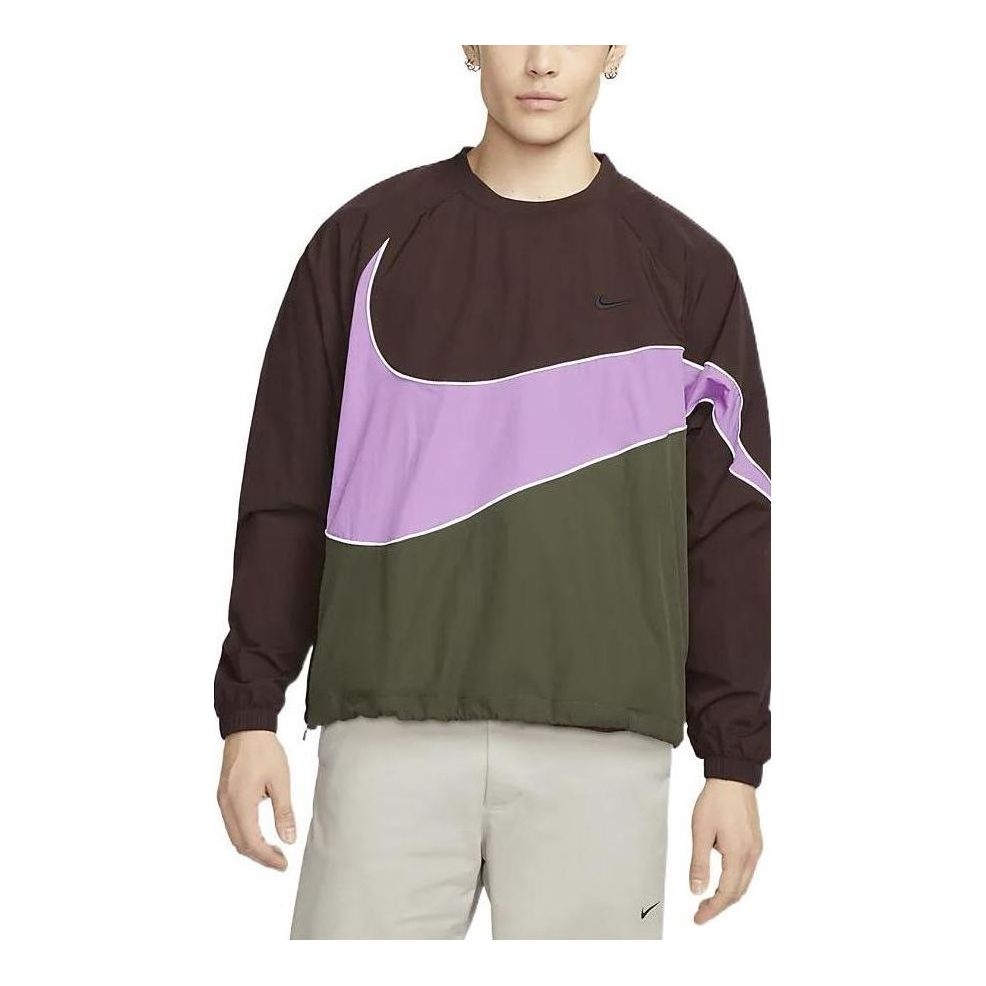 Nike Sportswear Big Swoosh Woven Jacket 'Earth Rush Fuchsia' DX0661-227 - 1