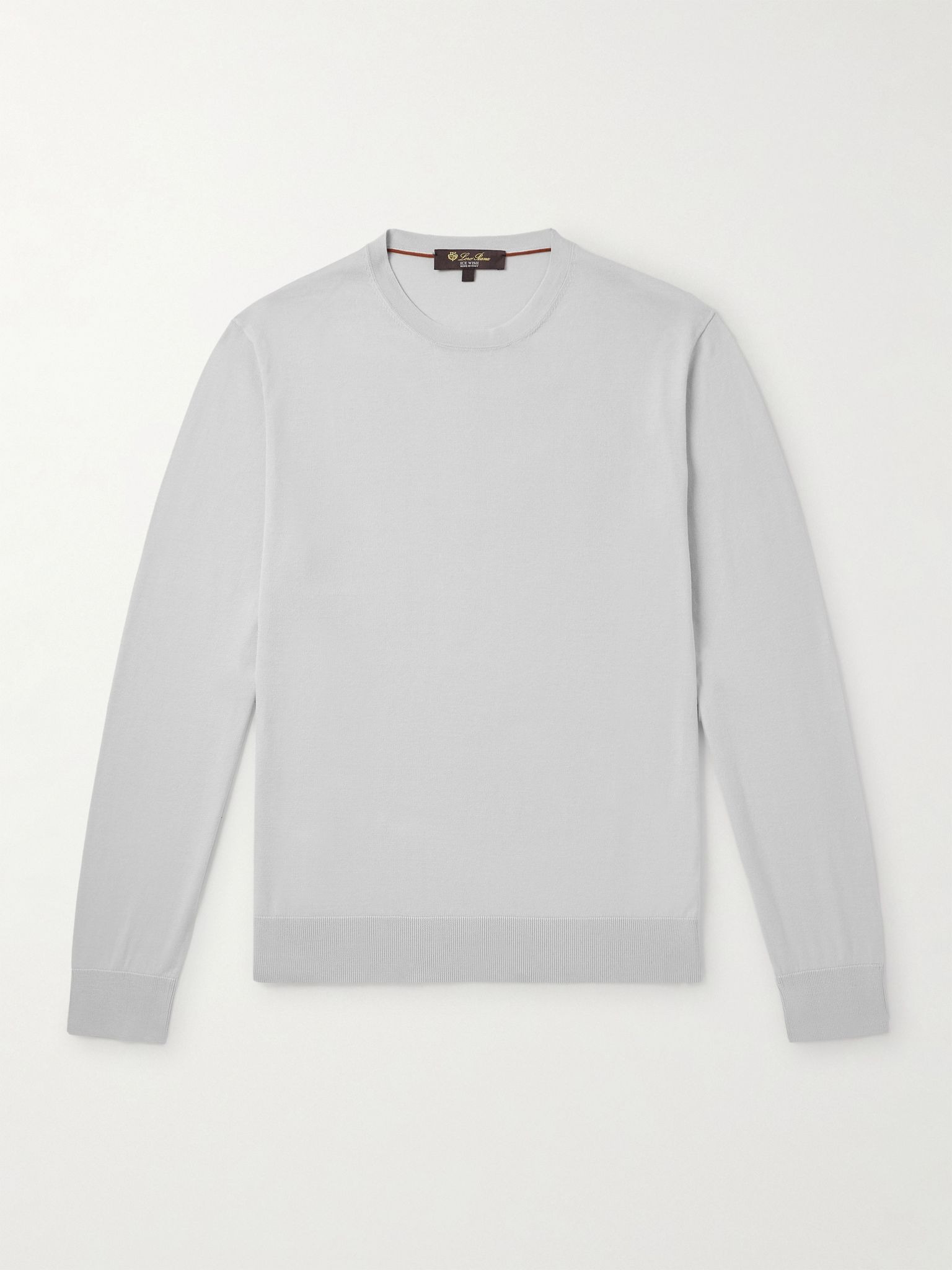 Ice Wish™ Sea Island Cotton Sweater Gray - 1