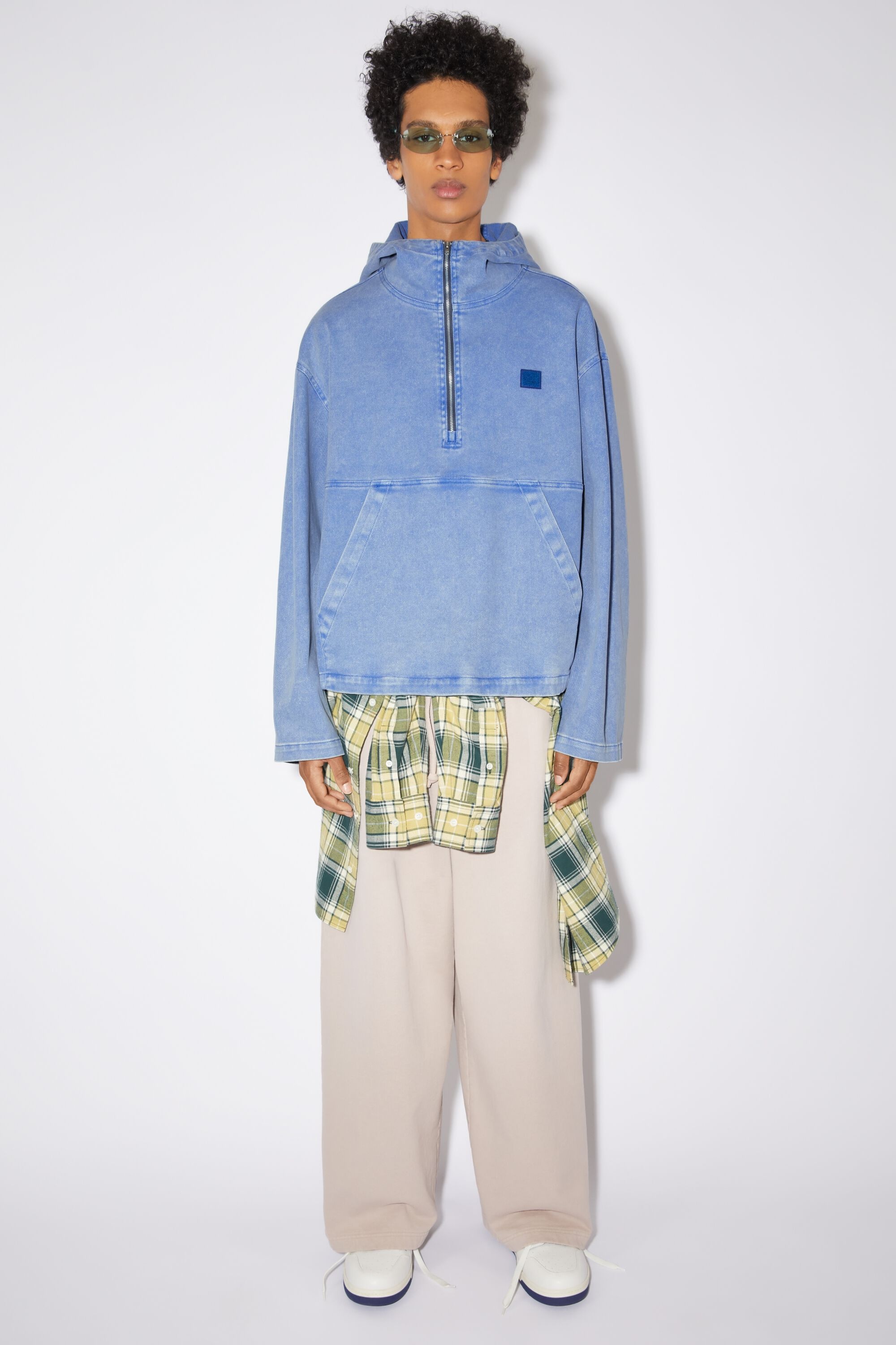 Hooded jacket - Electric blue - 2