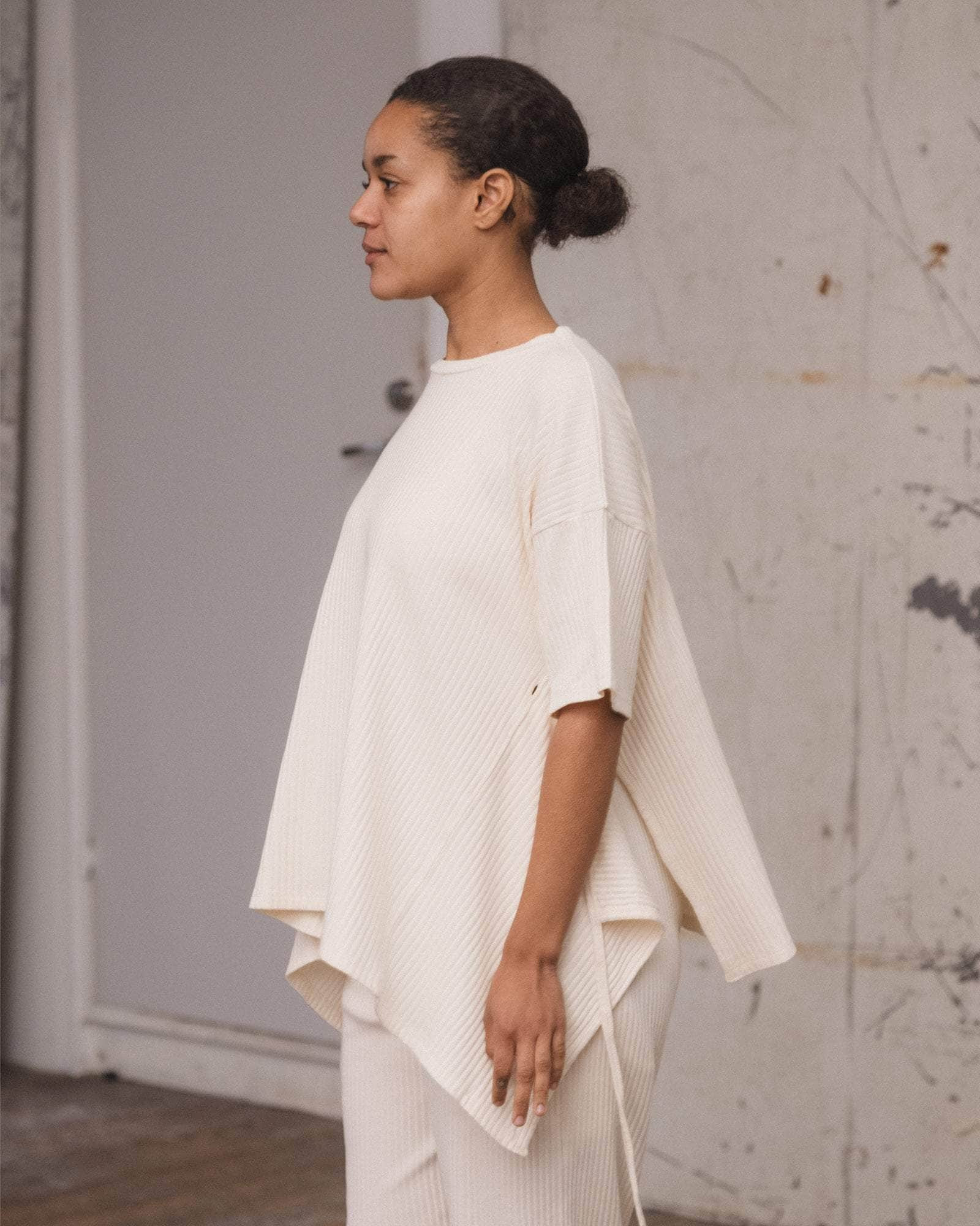 Shaw Tee Shirt - Organic Cotton Fleece - 3