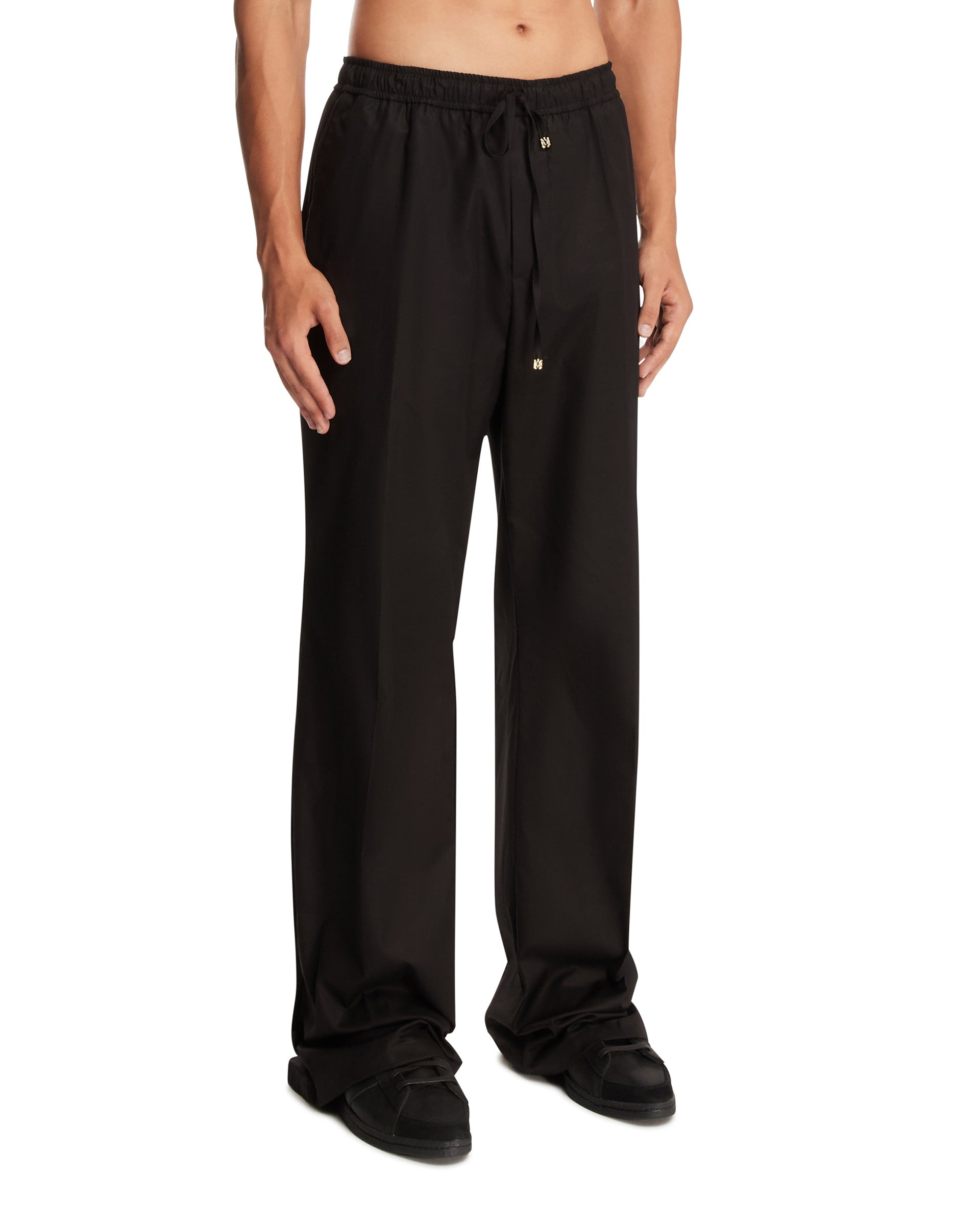 Black Drawstring Pants - 4