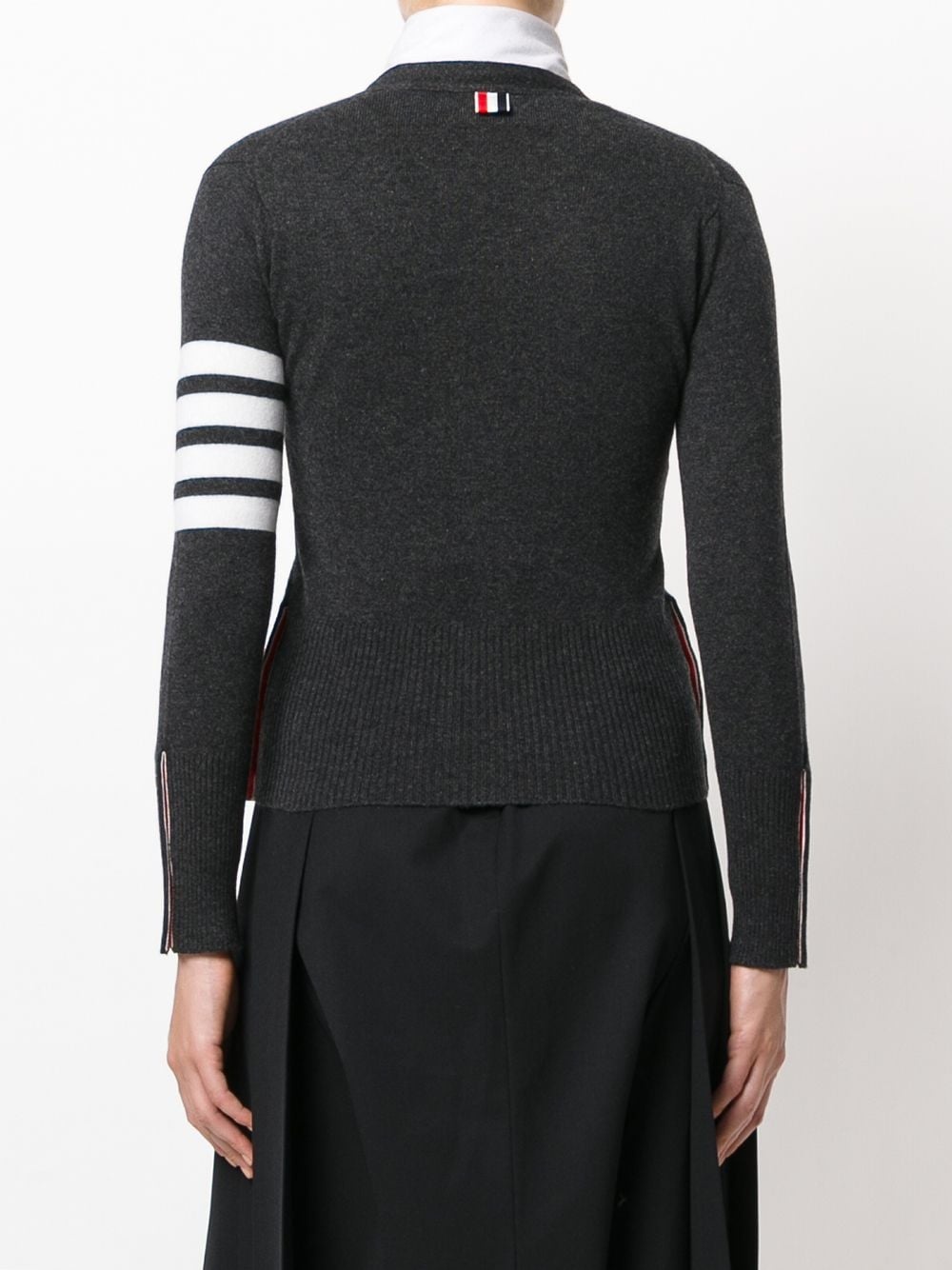 classic V-neck cashmere cardigan - 4
