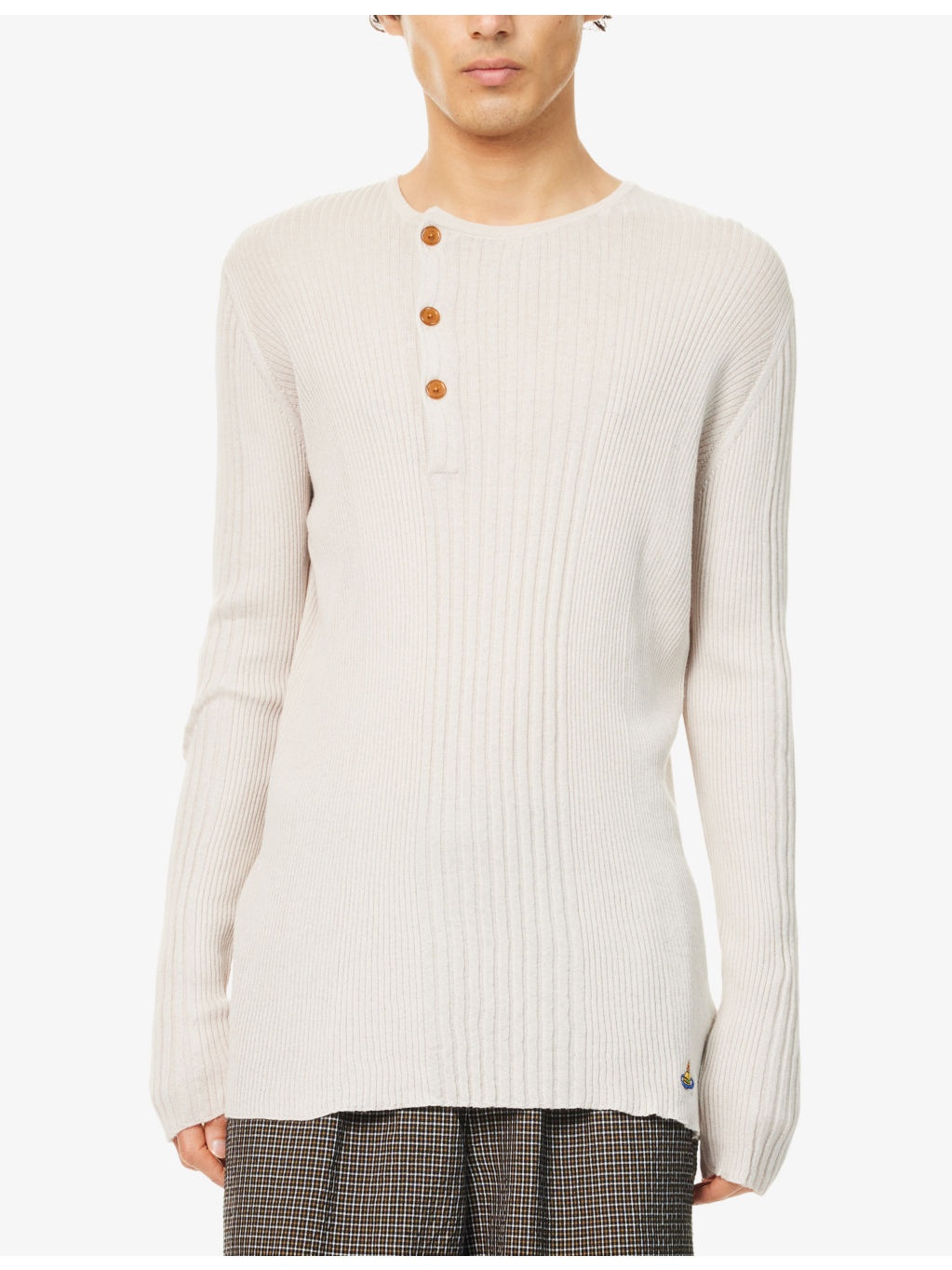 Tegan Ribbed Cotton-Cashmere Knitted Top - 3