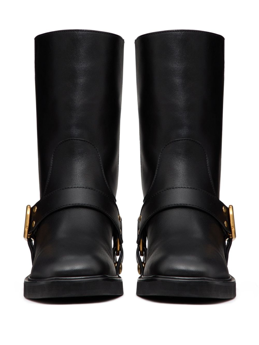 Vlogo signature leather boots - 6