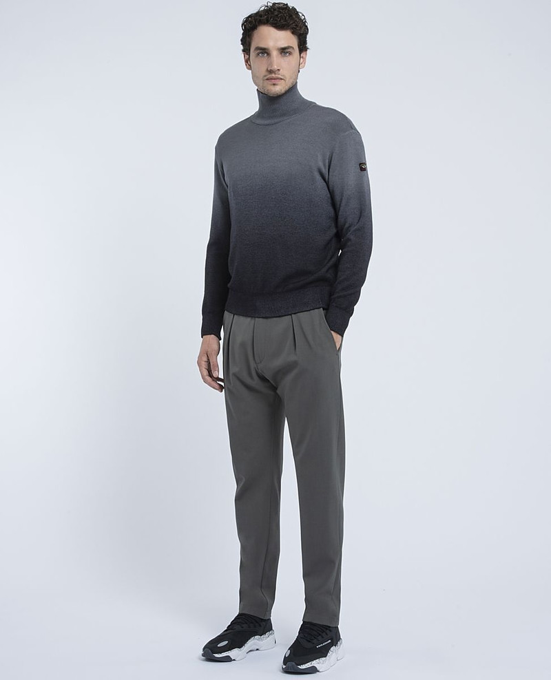Paul & Shark Technical wool Cargo Trousers with drawstring outlook
