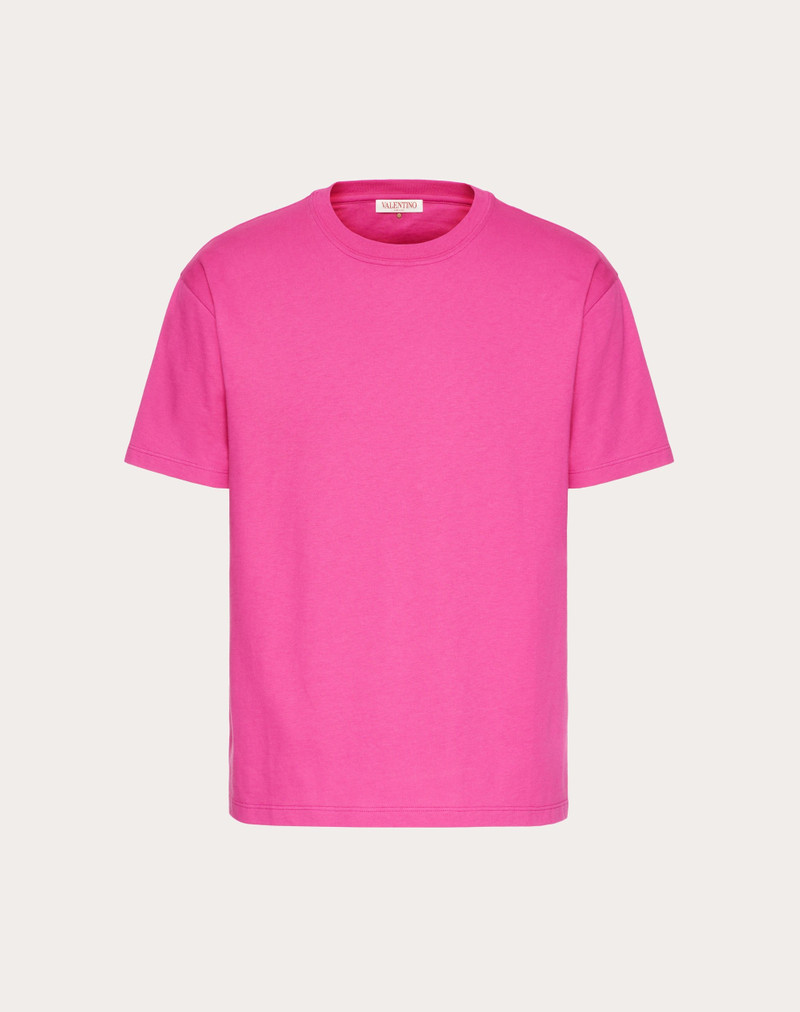 COTTON T-SHIRT WITH STUD 1