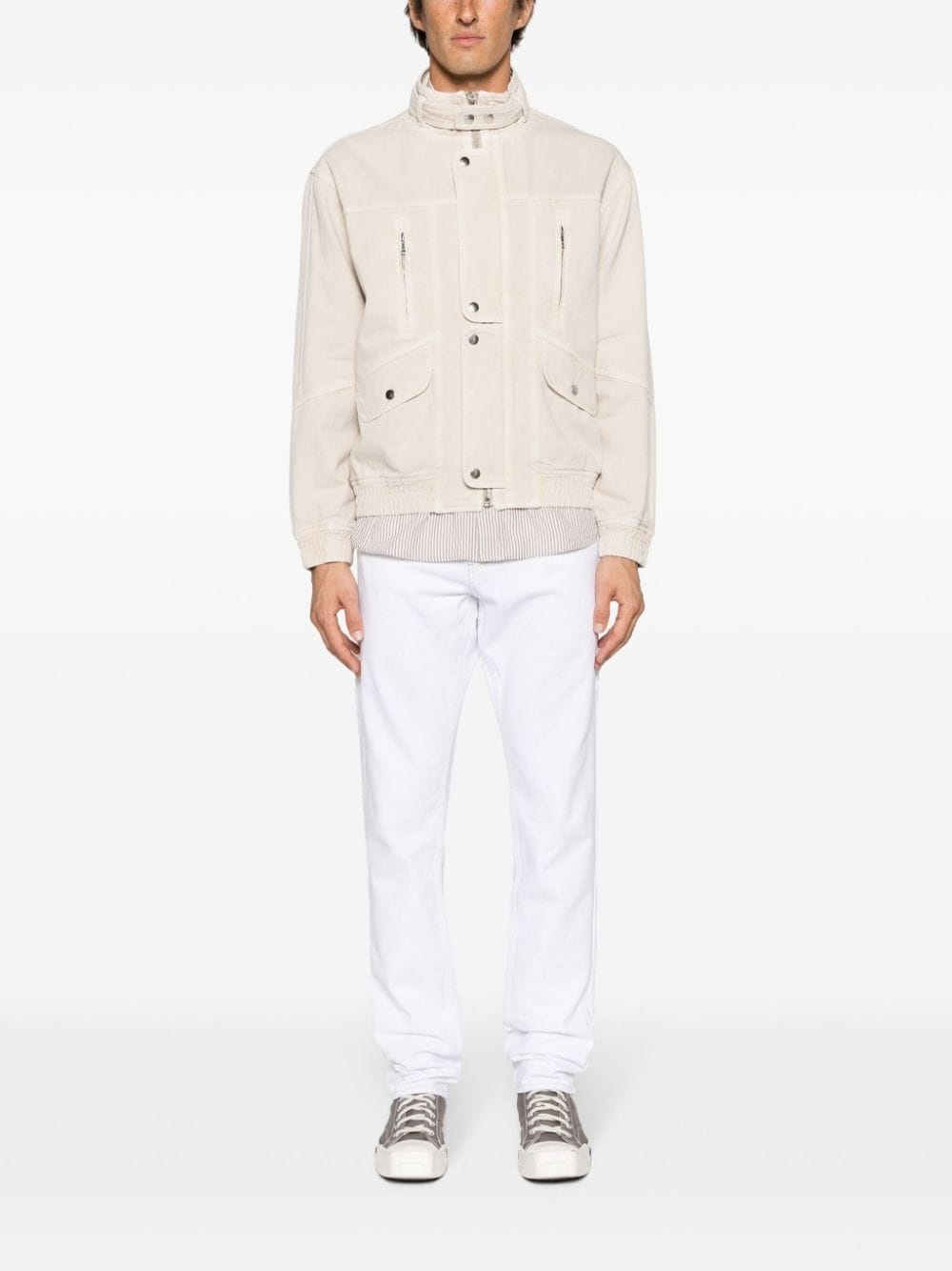 Jack mid-rise straight-leg jeans - 2