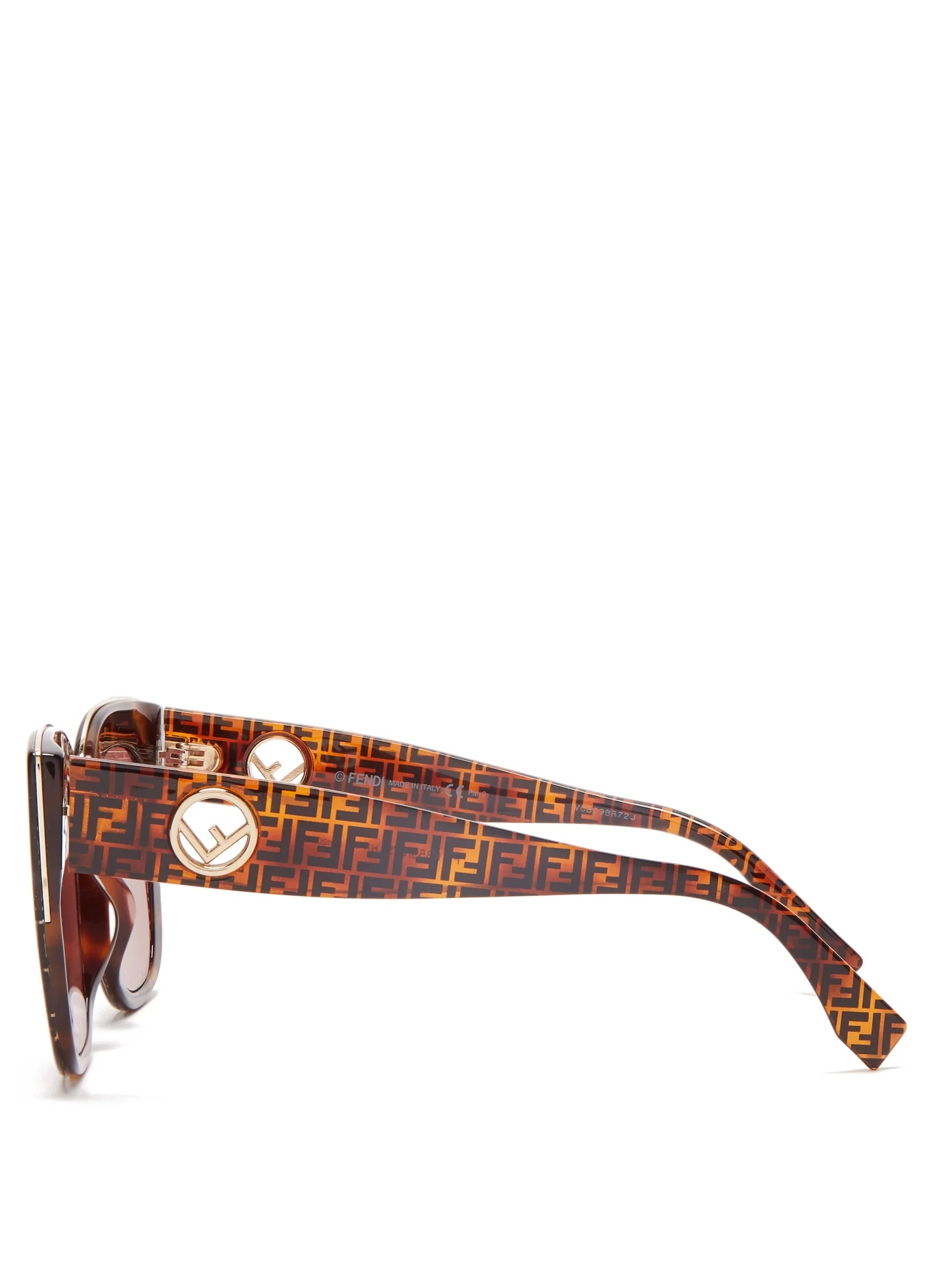 FF cat-eye acetate sunglasses - 4