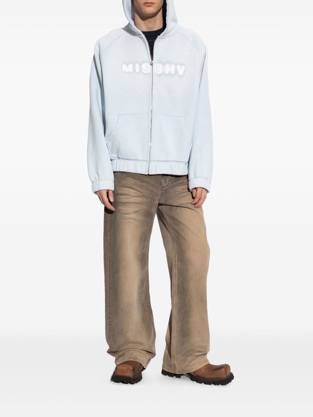 zip-up hoodie - 2