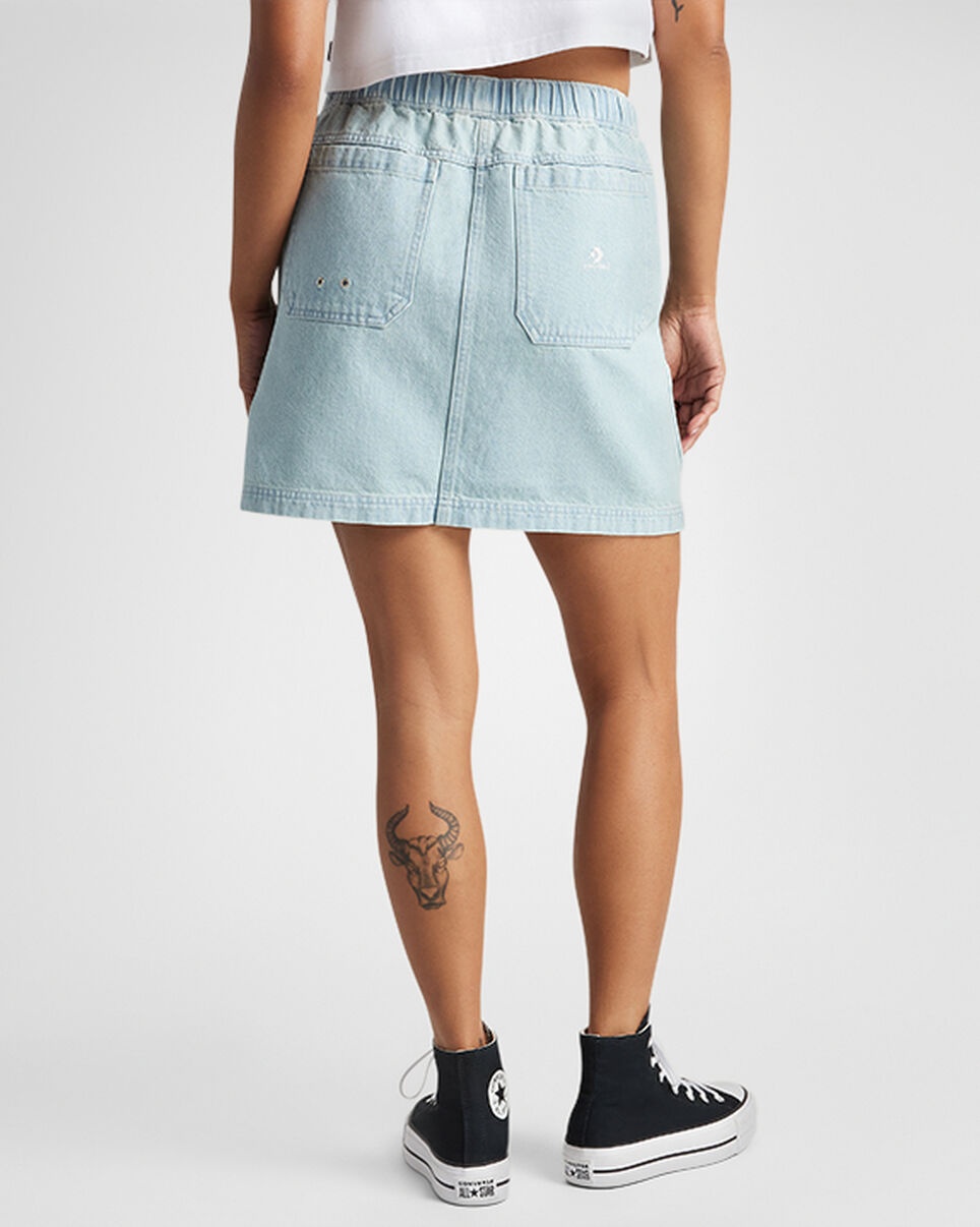 Woven Harbor Mini Skirt - 3