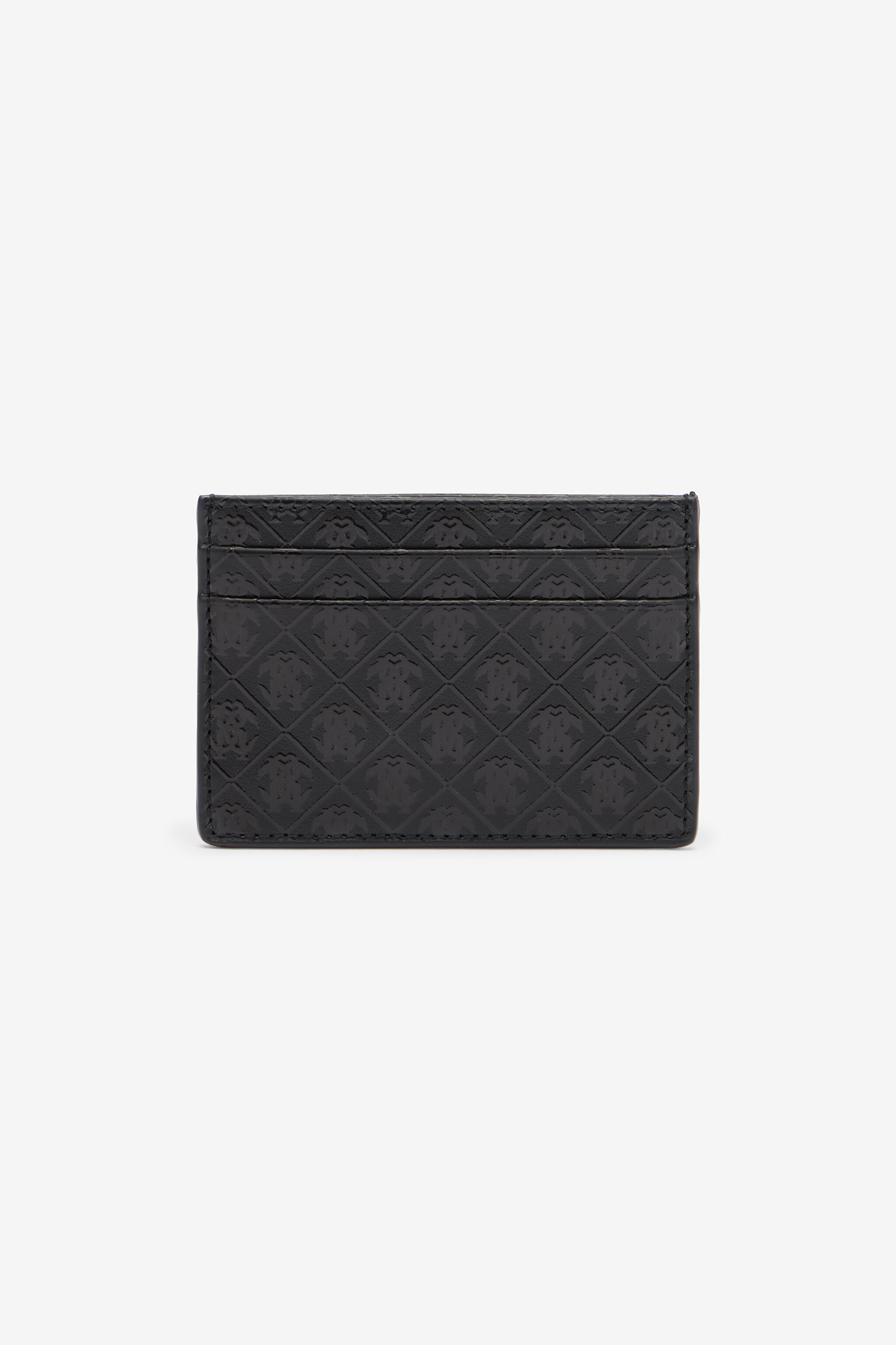 Card Holder With All-Over Mirror Snake Monogram - 2