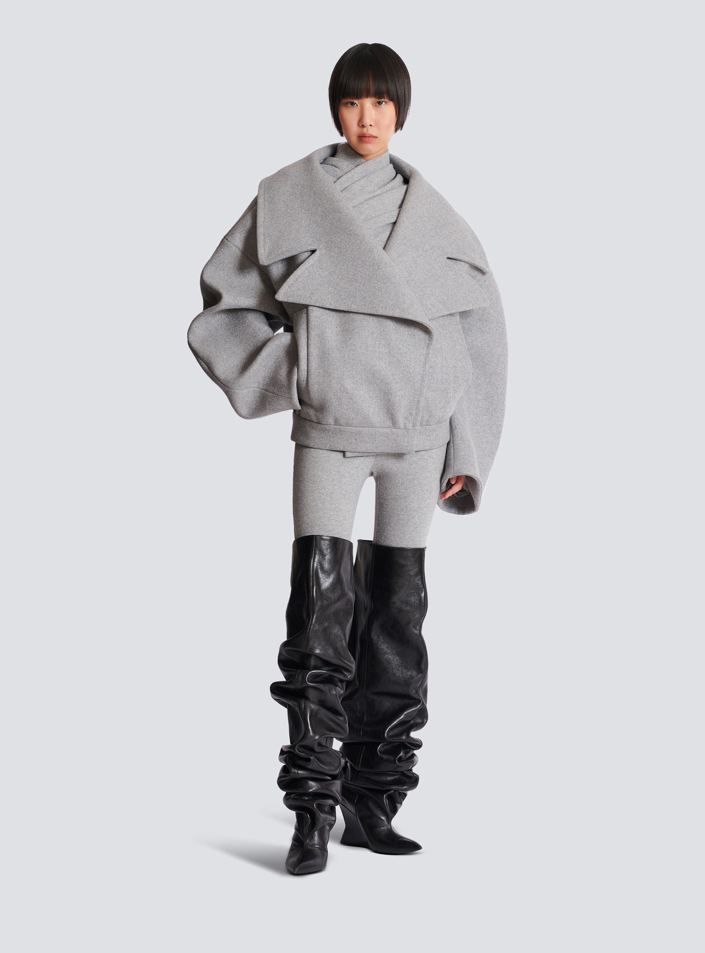 Wool pea coat - 2