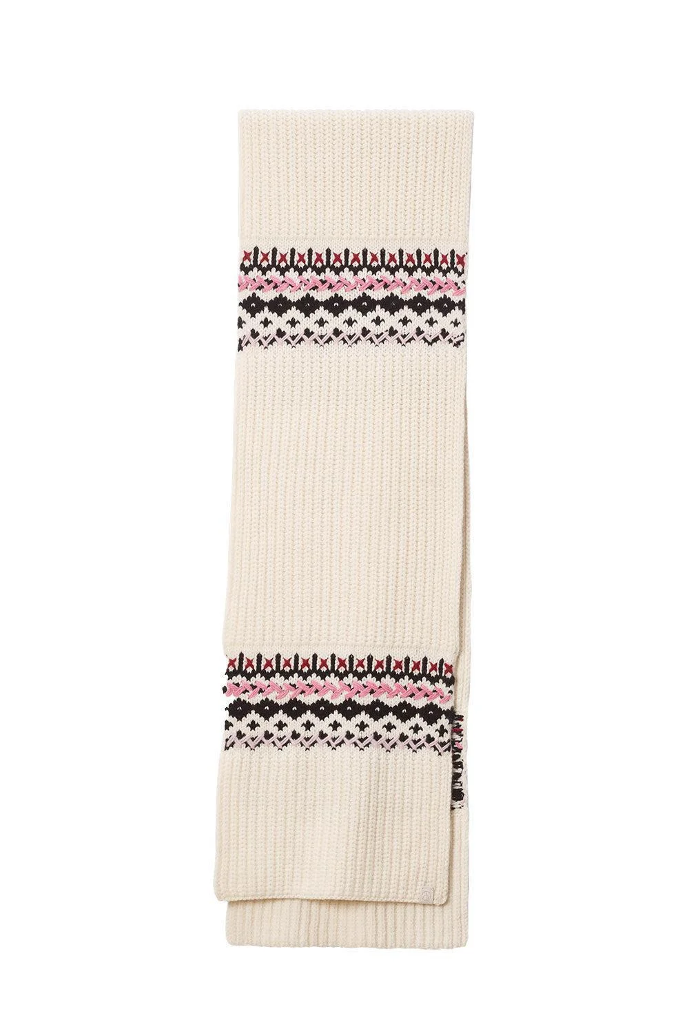 Leigh Fair Isle Scarf - 1