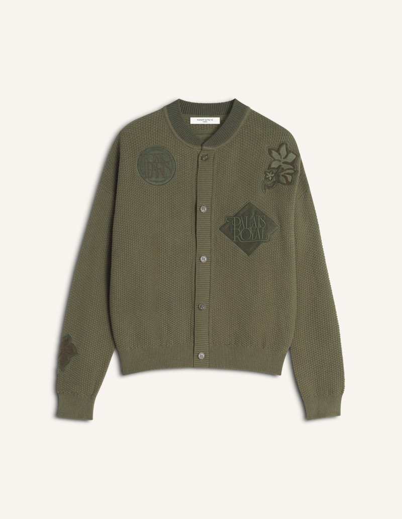 ART NOUVEAU STAMPS KNITTED BLOUSON 1