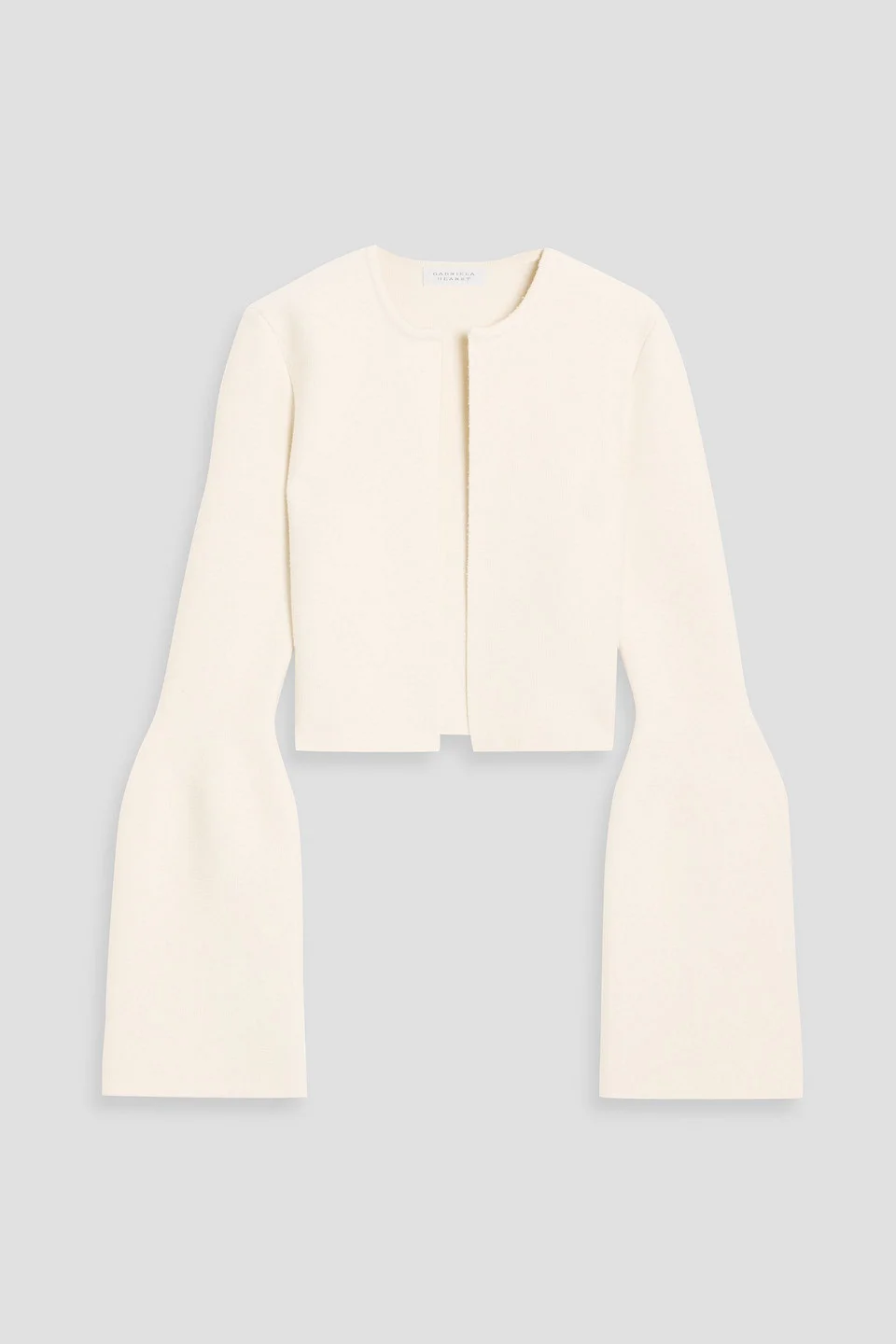 Katlin cropped wool jacket - 1