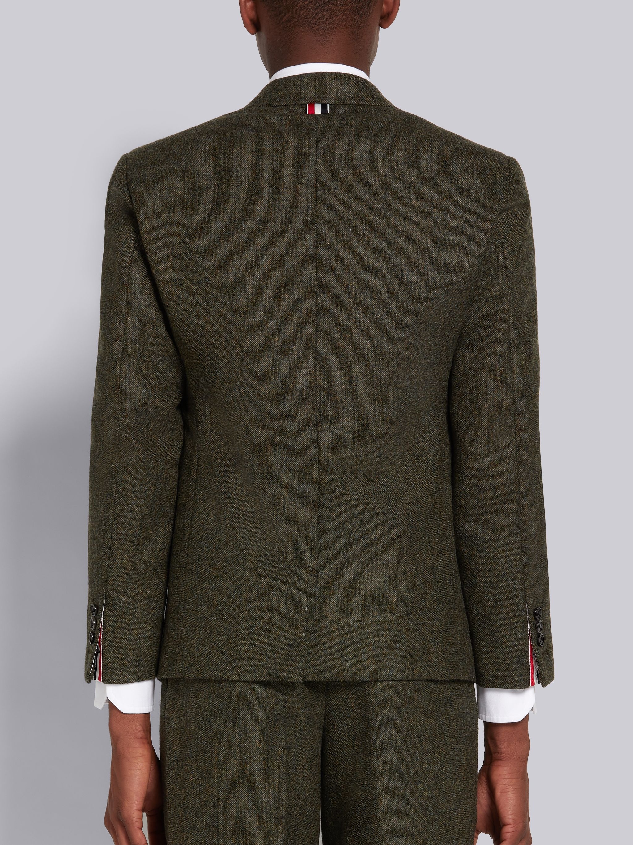 Green Donegal Tweed University Sport Coat - 3