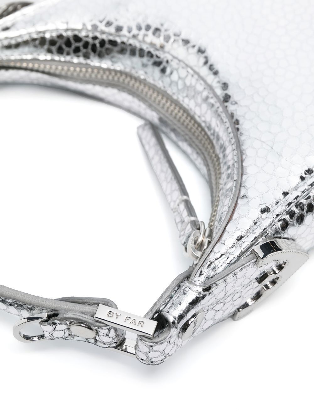Cosmo metallic top-handle bag - 4