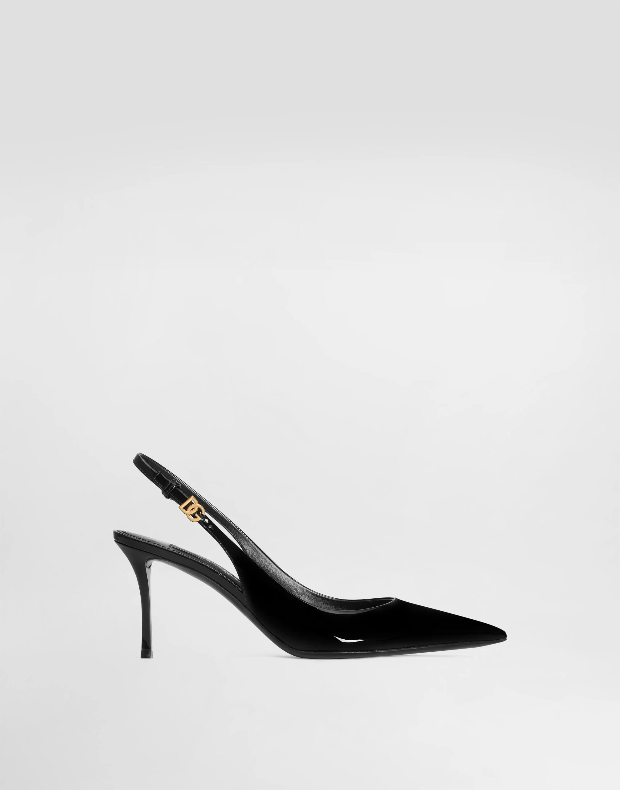 Patent leather slingback - 1