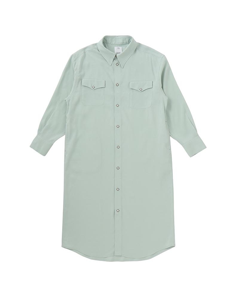 RUST BELT DRESS L/S W LT.GREEN - 1