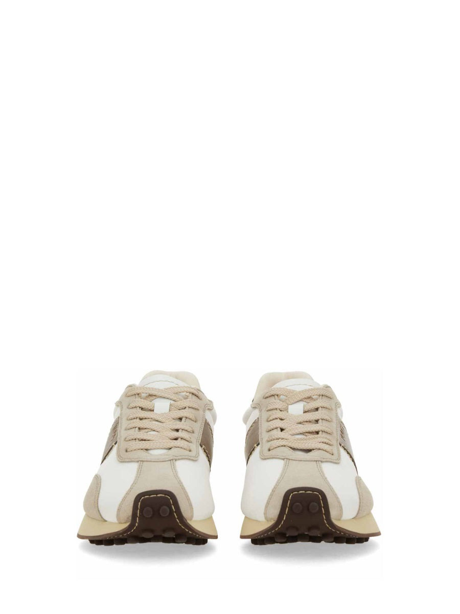 Tod's Women Leather And Fabric Sneaker - 4
