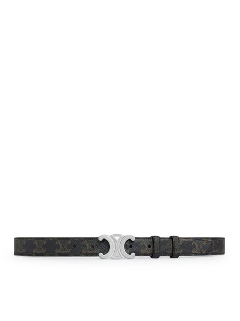 Celine Men Medium Triomphe Belt In Triomphe Canvas - 1