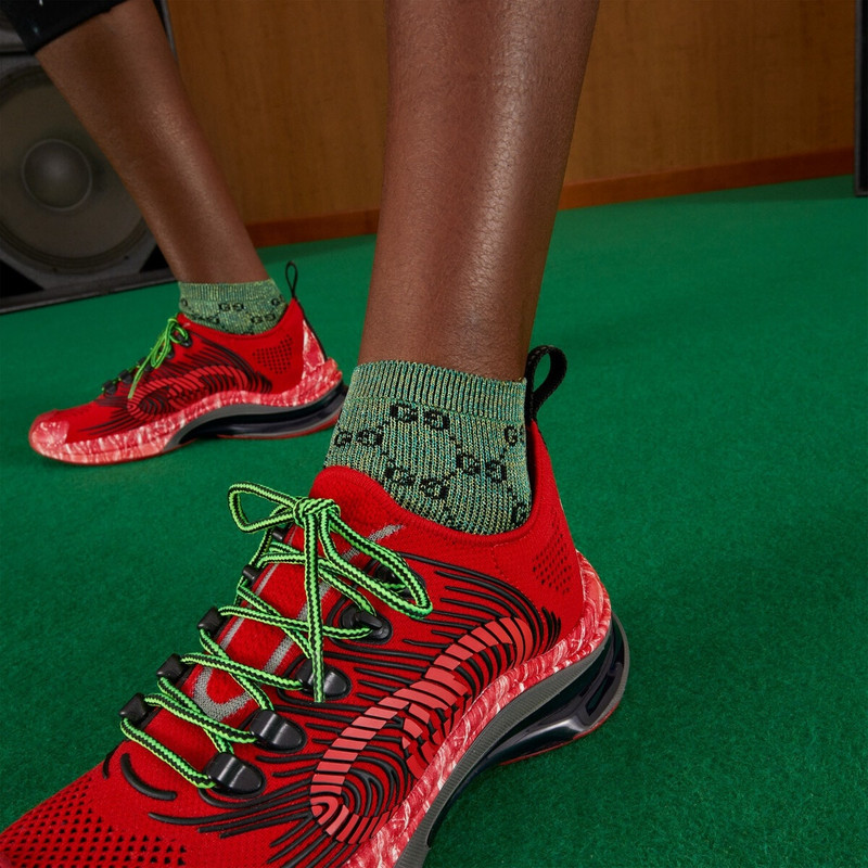 GG lamé ankle socks 3