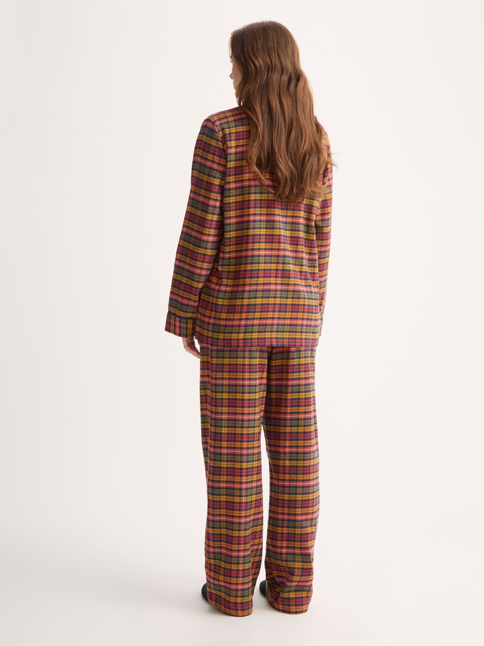 Women's Pajamas Kelburn Brushed Cotton Multicolor Check - 3