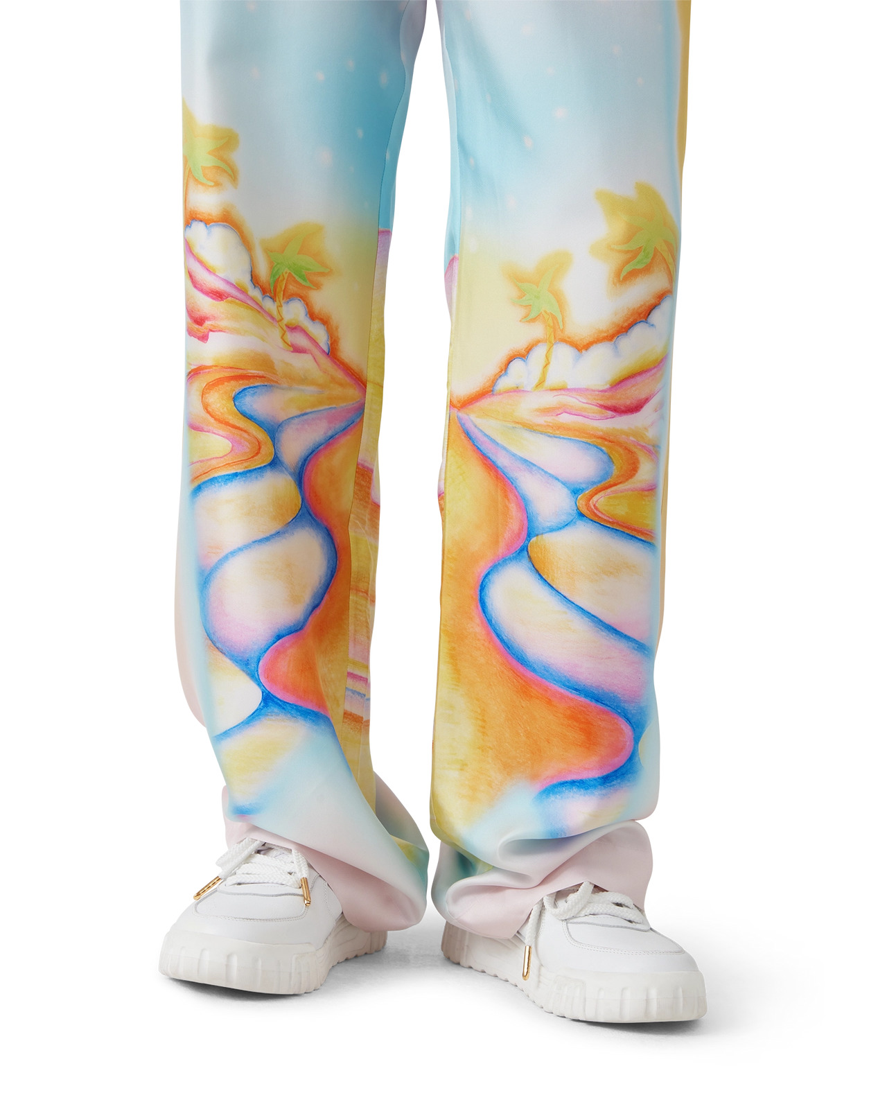 Psychedelic Nirvana Silk Trousers | Casablanca Paris - 5