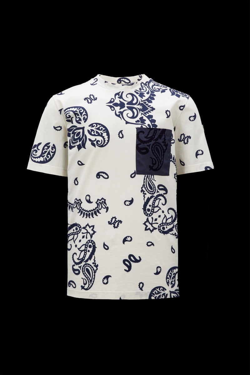 Bandana Print T-Shirt - 1