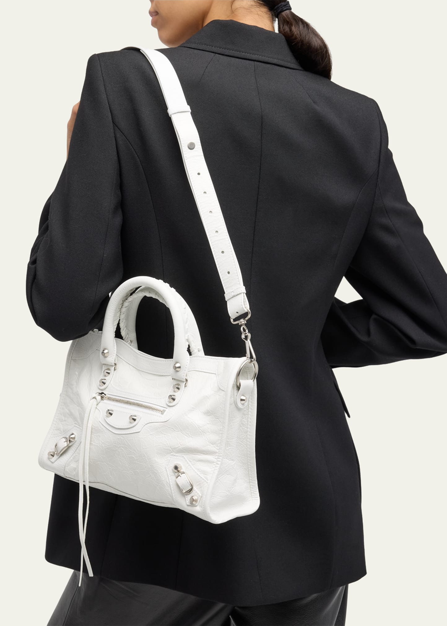 Le City Small Leather Shoulder Bag - 5