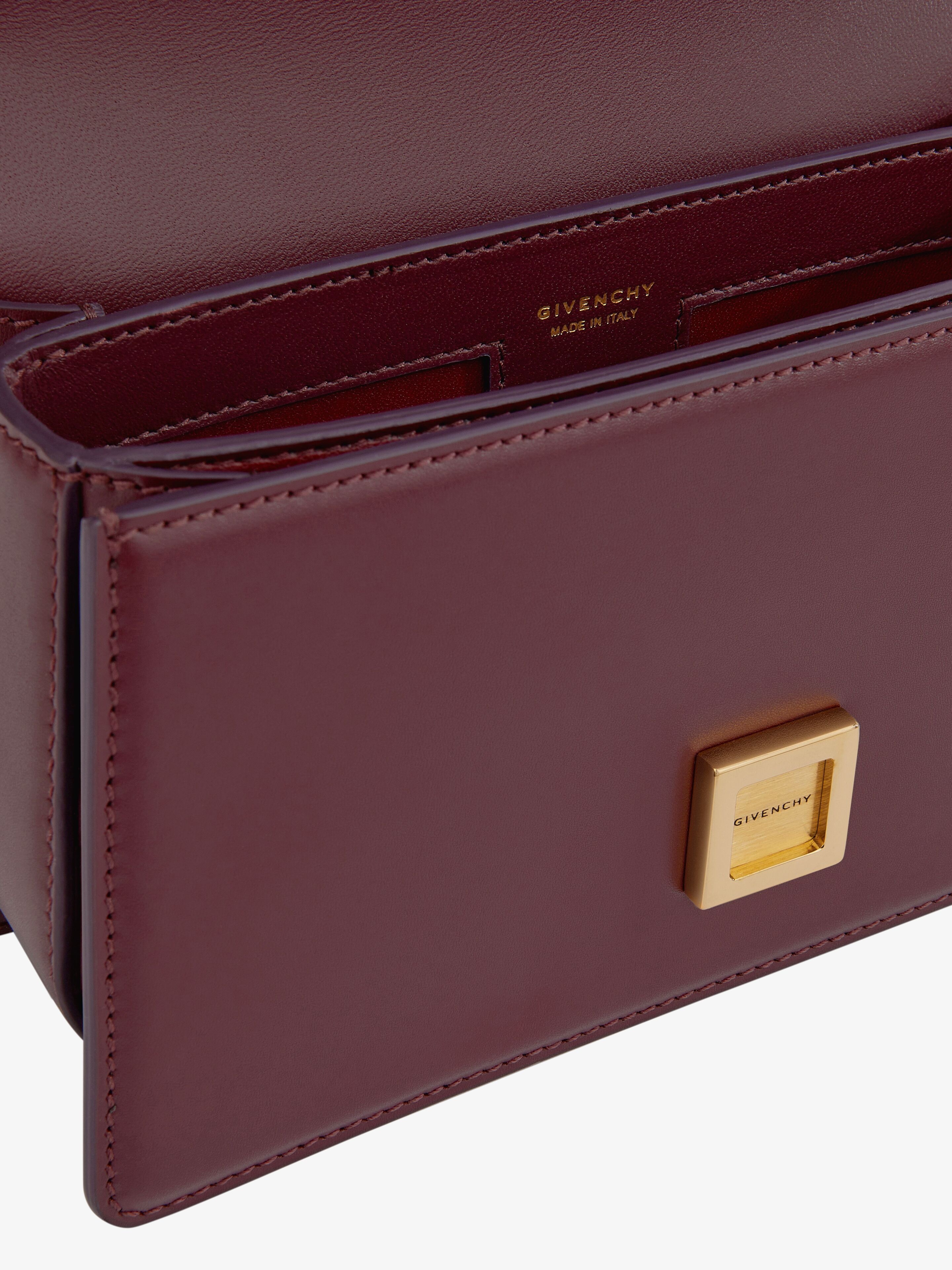 SMALL 4G BAG IN LEATHER WITH CHAIN - 6